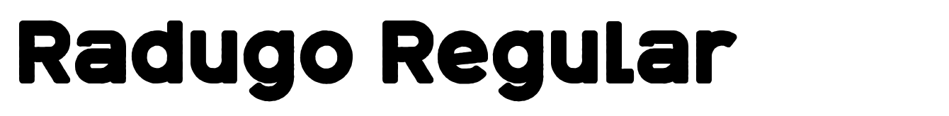Radugo Regular
